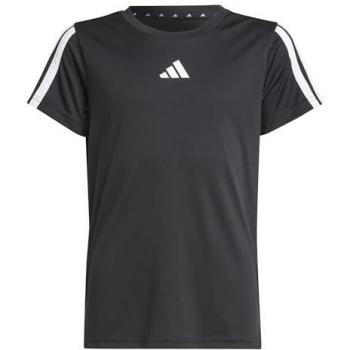 Adidas Youth Essential Training T-Shirt 3 Stripes Black Size 152