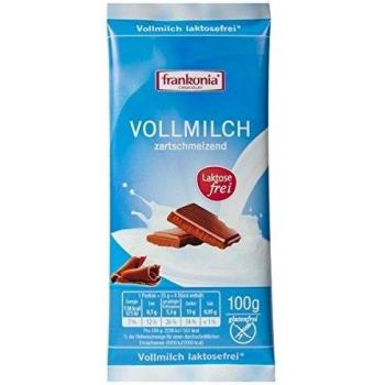 Tafelschokolade Vollmilch, Laktose-/Glutenfrei
