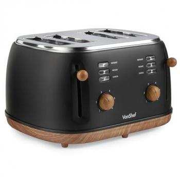VONSHEF 4 Slice Toaster - Nordic Matte Design