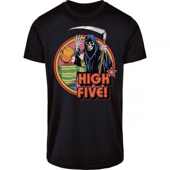 Tee Masculino High Five Steven Rhodes Negro 4XL