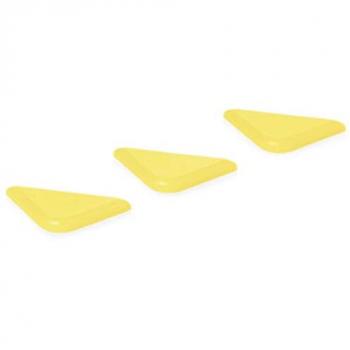 Ensemble de 50 Clips de Codage des Couleurs HACCP Jaunes