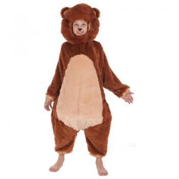 Costume Orso Bambino 8-9 Anni con Supporto Pancia