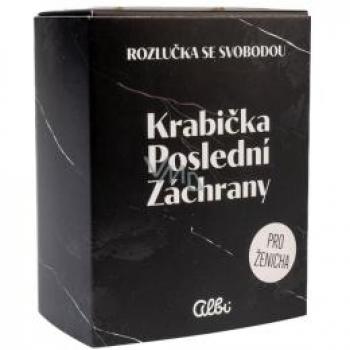 Krabička poslední záchrany pro ženicha 8 x 11 x 5,5 cm