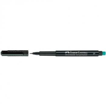 Faber-Castell Multimark 1523 S Svart Permanentpenna (10 st)