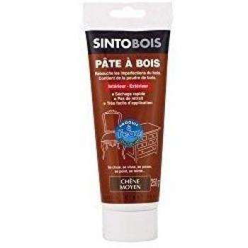 Sinto Pâte à Bois pour Fissures Chêne Moyen 250g
