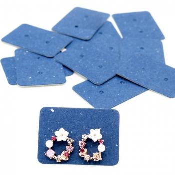 Earring Hang Tag Cards for Jewelry Store 100pcs 2.5x3.5cm