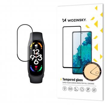 Mi Band 8 Full‑Screen Shield – Durable Tempered Glass and Frame Kit (Black)