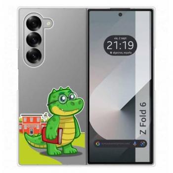 Funda Dura con Diseño Coco y Dibujos para Samsung Z Fold 6 5G