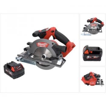 Milwaukee M18 CCS55 Sierra Circular + Batería 5,0 Ah