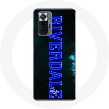 Coque protectora Xiaomi Redmi Note 10 Pro Riverdale Logo Azul