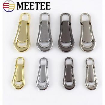 Detachable Metal Zipper Pullers Set - 10 Pcs