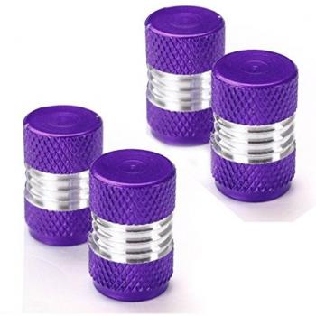 4Pcs Aluminum Alloy Tyre Air Valve Caps