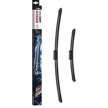 Bosch Wiper Blade Aerotwin A299S, Length: 600mm/340mm – Set of Front Wiper Blades - Only for Left-Hand Drive