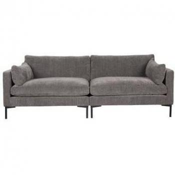 Canapé 3 places Zuiver Summer en tissu gris