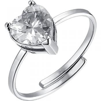 Anillo Corazón de Cristal Luca Barra