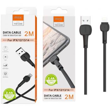 Cable Lightning 2m iPhone M.Karron TB1246 NE