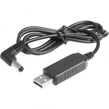 Adaptador DC 5V a 12V Hombre Paso 2,1 mm x 5,5 mm para Router