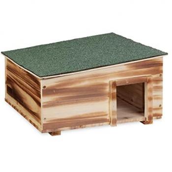 Niche à Hérisson en Bois Flambé, 2 Parties