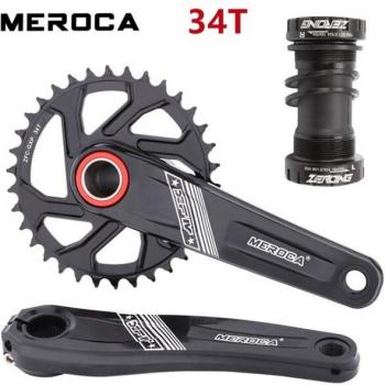 MEROCA MTB Crankset 170mm GXP 34T Narrow Wide Chainring