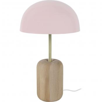 Lampe de table Tosel Gusttavo en métal naturel