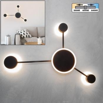 Aplique Estilizado Gemini LED 19W 3000‑6500K