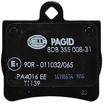 Plaquettes de frein HELLA 8DB 355 008‑311