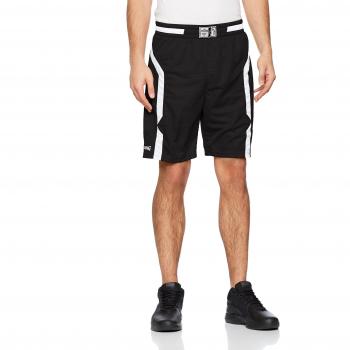 Spalding Offense Shorts, Hombre, Negro (Black/White), S