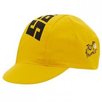 Santini Tour de France 2024 Yellow Cycling Cap