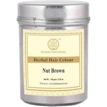 Vopsea naturala de par Nuc (150 g) – Marrone Noce Khadi Naturale