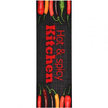 VidaXL Kitchen Floor Mat Washable Hot&Spicy 45x150 cm