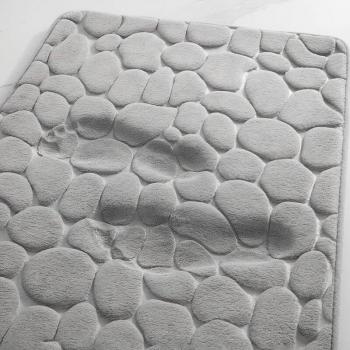 Kieselstein Badezimmermatte 40x60 cm