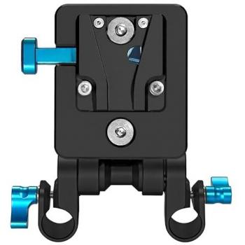 Mini V-Mount Swivel System - Black