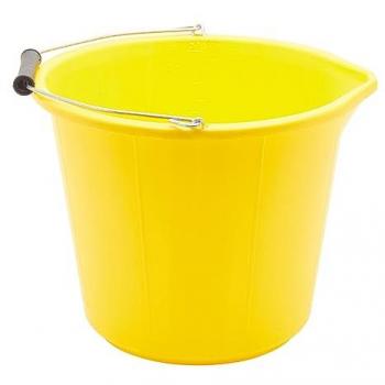 Zoro 3 Gallon Yellow Builders Bucket