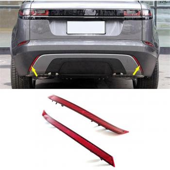 Tira reflectora roja para parachoques trasero de Range Rover Velar 2017-2023