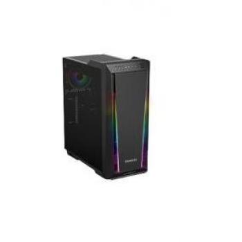 Case GAMDIA Argus M2 RGB ATX Medio con Schermo di Vetro Nero