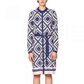 Vestido ESPRIT Collection 029eo1e002, Azul (Navy 400), Talla 42
