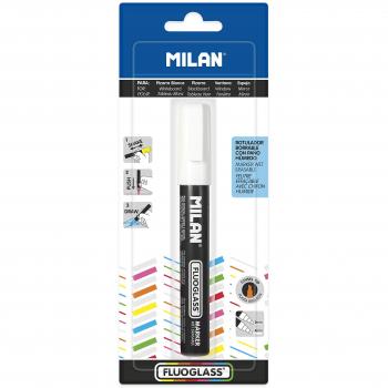 Blister feutre blanc Fluoglass 2-4mm