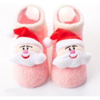 Bébé Chaussons Noëls Filles Étape Chaussure Antidérapante