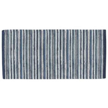 Passatoia Cucina Retro Antiscivolo Laos Suardi 55x140 Blu
