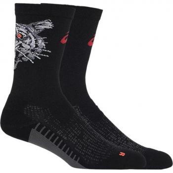 Chaussettes de course Asics Performance Run Noires-Rouges, Taille M