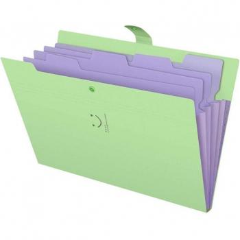 Carpeta multifuncional de 5 bolsillos