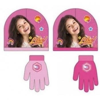Soy Luna- Set invierno gorro y guantes
