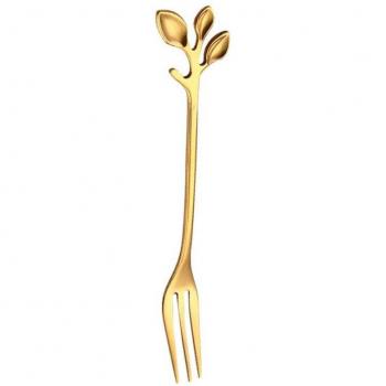 Stainless Steel Branch Leaves Fork