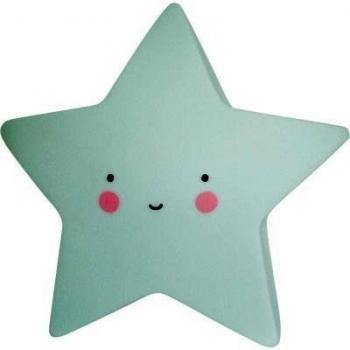 Lámpara Estrella Menta 14.5 x 5.5 x 13.5 cm