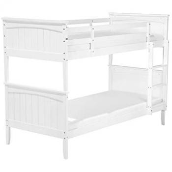 BELIANI Albon 3' EU Single Bunk Bed with Storage