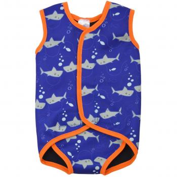 Splash About Baby Wrap Wetsuit - Shark Print, 18-30 Months