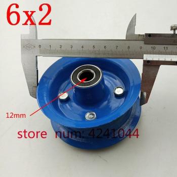 Pneu 6 pouces avec chambre à air