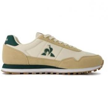 Le Coq Sportif Astra Sneaker Braun-Weiß-Grün Größe 42,5