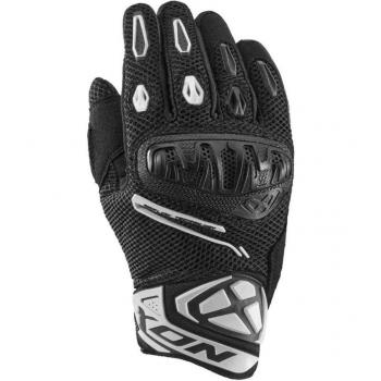 Guanti Moto Donna Estivi Ixon MIRAGE AIRFLOW LADY Nero Bianco taglia M
