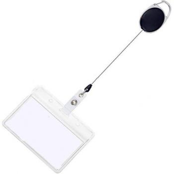 Employee ID Card Holder with Badge Reel
